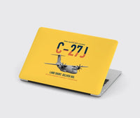 Thumbnail for C-27J Spartan design on yellow MacBook case