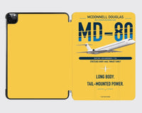 Thumbnail for McDonnell Douglas MD-80 design on yellow ipad tablet case