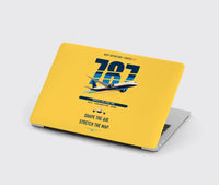 Thumbnail for Boeing 787-9 Dreamliner design on yellow MacBook case