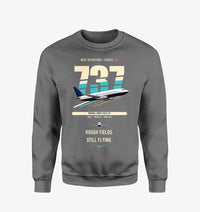 Thumbnail for Boeing 737-200 design on gray sweatshirt