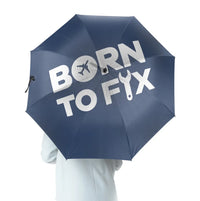 Thumbnail for Born To Fix Airplanes Umbrella - view 3