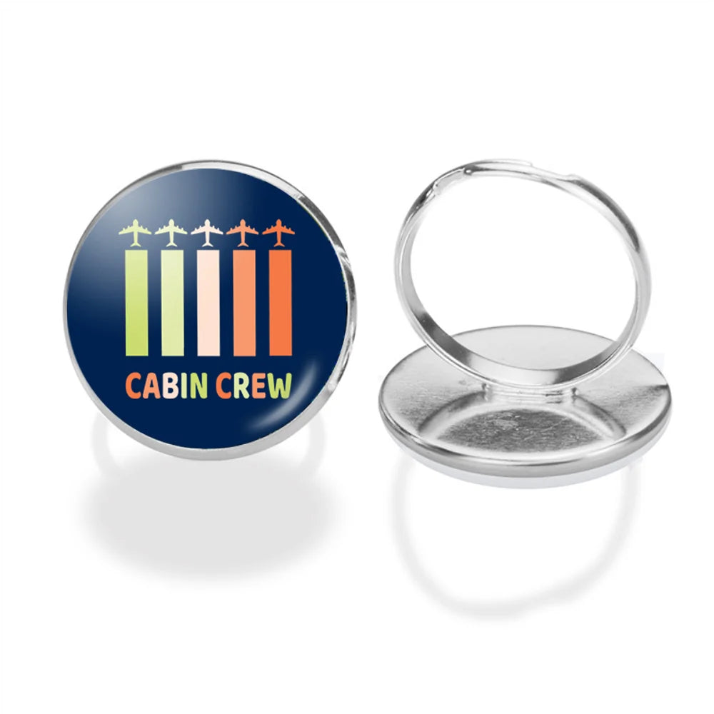 Colourful Cabin Crew Ring - view 3