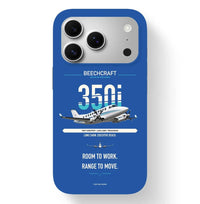 Thumbnail for King Air 350i Case design on blue iphone case