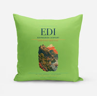 Thumbnail for Edinburgh Airport EDI - Firth Stone Heather Crest - Light Green
