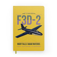 Thumbnail for F3D-2 Skyknight design on yellow notebook