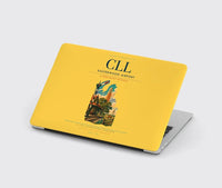 Thumbnail for Easterwood Airport (CLL) design on yellow MacBook case