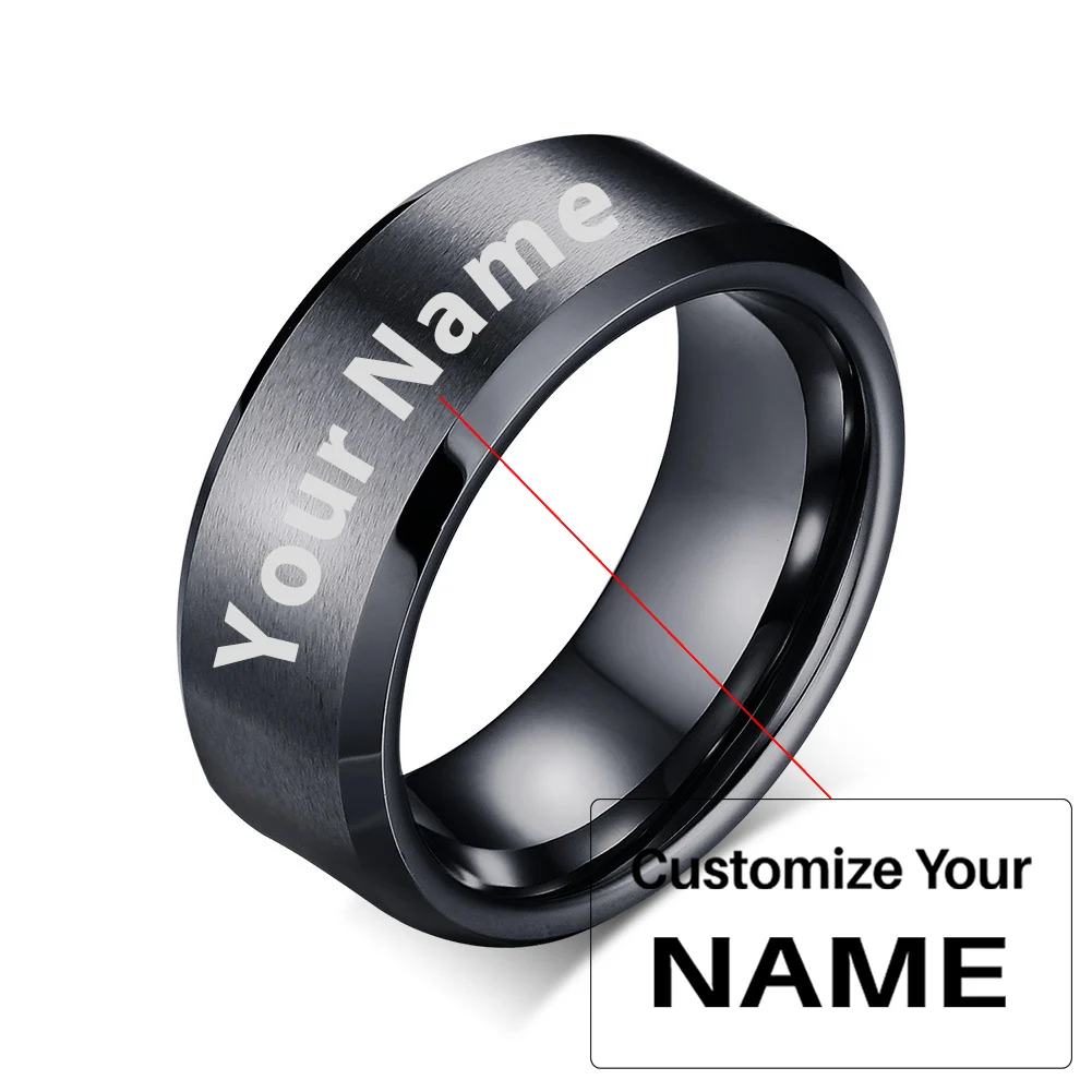 Customisable Your Custom Design Text Design Ring - view 3