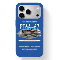 Thumbnail for PT6A-67 Case design on blue iphone case