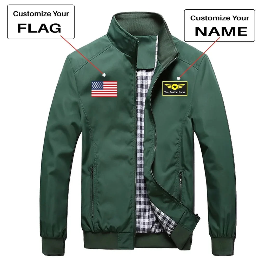Customisable Flag & Name Jacket - view 3