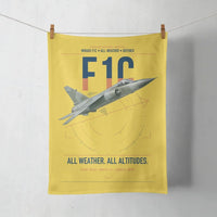 Thumbnail for Dassault Mirage F1C design on yellow towel