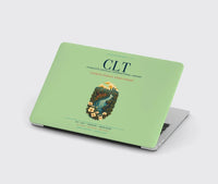 Thumbnail for Charlotte Douglas International Airport (CLT) design on light green MacBook case