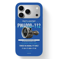 Thumbnail for PW4000-112 Case design on blue iphone case