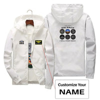 Thumbnail for Customisable Only Six Pack I Will Windbreaker - view 3