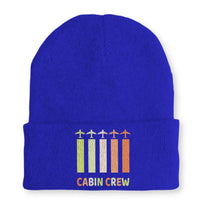 Thumbnail for Colourful Cabin Crew Embroidered Beanie - view 3