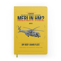 Thumbnail for Leonardo AW101 Merlin HM2 design on yellow notebook