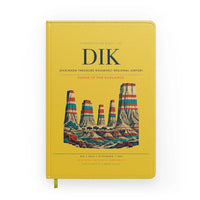 Thumbnail for Dickinson Theodore Roosevelt Regional Airport (DIK) design on yellow notebook
