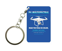 Thumbnail for DJI P4 Multispectral Key Chain design on blue key chain