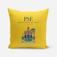 Thumbnail for Mercedita Airport (PSE) design on yellow pillow