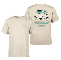 Thumbnail for Parrot ANAFI Ai design on beige t shirt