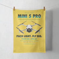 Thumbnail for DJI Mini 5 Pro design on yellow towel
