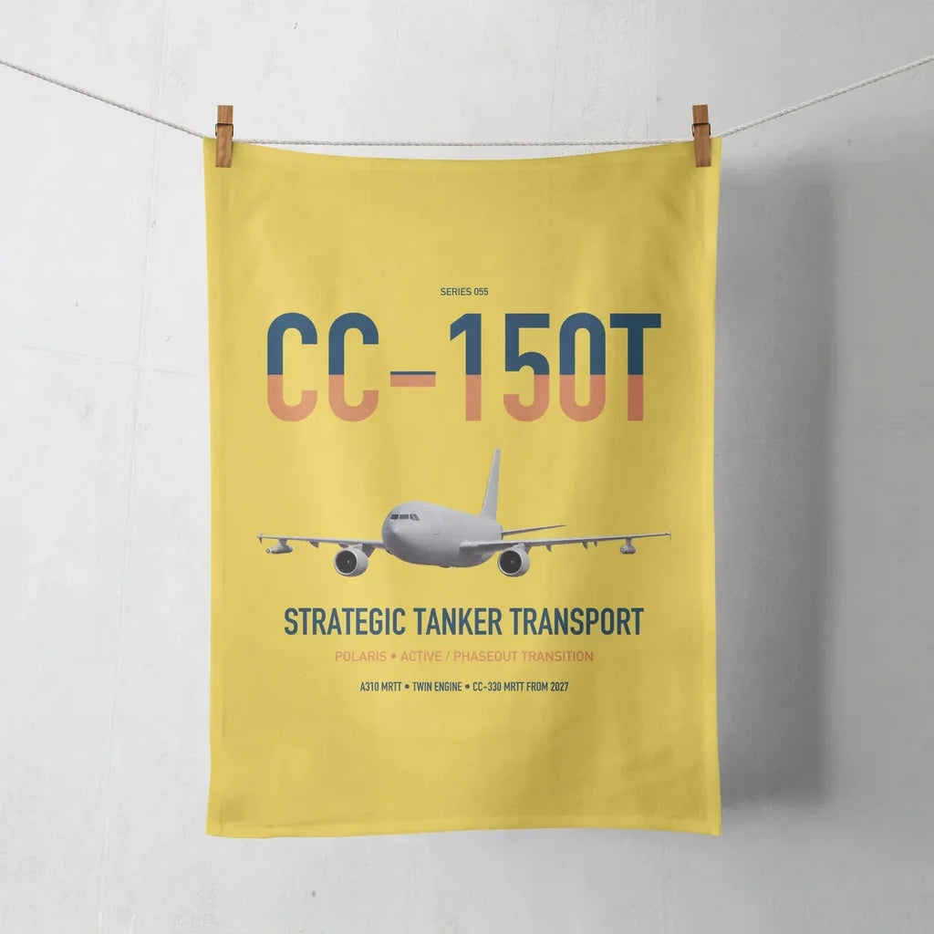 Airbus CC-150T Polaris design on yellow towel
