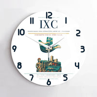 Thumbnail for Shaheed Bhagat Singh International Airport (IXC) design on white no frame wall clock