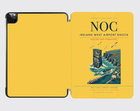 Thumbnail for Ireland West Airport Knock (NOC) design on yellow ipad tablet case