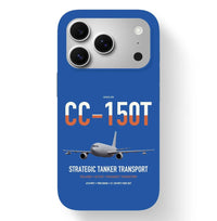 Thumbnail for Airbus CC-150T Polaris design on blue magsafe iphone case, for iPhone 17 Pro
