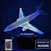 Thumbnail for Customisable Boeing 737 3D Lamp - view 10