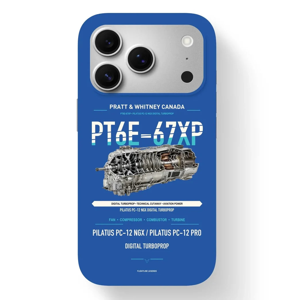 PT6E-67XP Case design on blue iphone case