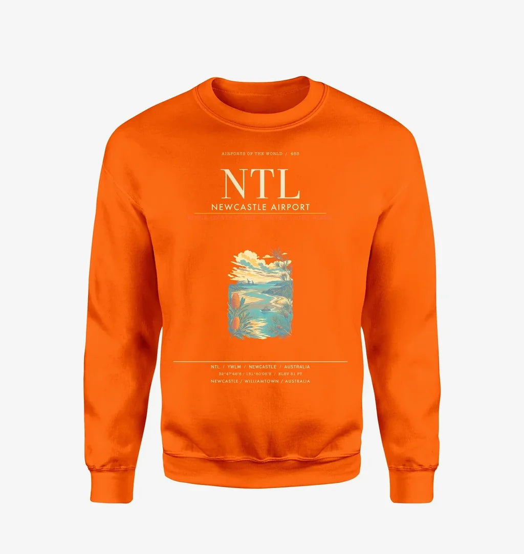 Newcastle Airport NTL Sweatshirt - Orange