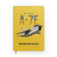 Thumbnail for A-7E Corsair II design on yellow notebook
