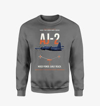 Thumbnail for AJ-2 Savage Tanker design on gray sweatshirt