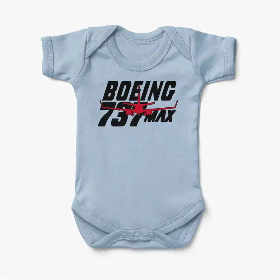 Boeing 737 Baby Bodysuit - view 3