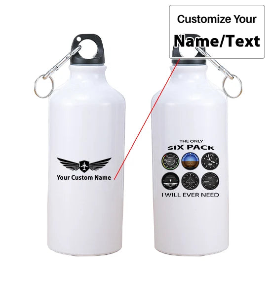 Customisable Only Six Pack I Will Thermos - view 3