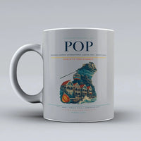 Thumbnail for Gregorio Luperón International Airport (POP) airport code design on light gray ceramic mug
