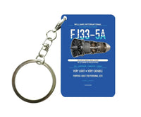Thumbnail for FJ33-5A Key Chain design on blue key chain