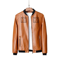 Thumbnail for Customisable DOUBLE LOGOS Leather Jacket - view 3