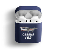 Thumbnail for The Cessna 152 AirPods plastic case - Dark Blue