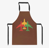 Thumbnail for Colourful 3 Airplanes Apron - view 3