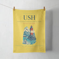 Thumbnail for Malvinas Argentinas International Airport (USH) design on yellow towel
