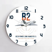 Thumbnail for Avro Vulcan B2 design on white no frame wall clock