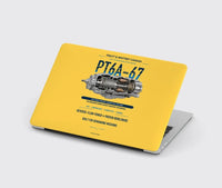 Thumbnail for PT6A-67 design on yellow MacBook case