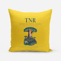 Thumbnail for Ivato International Airport (TNR) design on yellow pillow