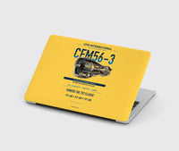 Thumbnail for CFM56-3 design on yellow MacBook case