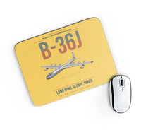 Thumbnail for B-36J Peacemaker design on yellow rectangle mouse pad