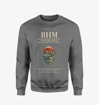 Thumbnail for Birmingham-Shuttlesworth International Airport (BHM) design on gray sweatshirt