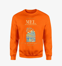Thumbnail for Melbourne Airport MEL Sweatshirt - Orange