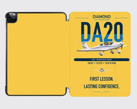Thumbnail for Diamond DA20 design on yellow ipad tablet case