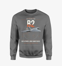 Thumbnail for Avro Vulcan B2 design on gray sweatshirt